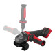 Купити Шліфмашина кутова акумуляторна MILWAUKEE, M18 FSAGSVO125X-502X, 1200 Вт діаметр 125мм (+зар.пр., 2ак.Х5Аг, HD кейс). Офіційний магазин Мілвокі Україна, фірмова гарантія з доставкою по Украіні