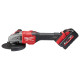 Купити Шліфмашина кутова - болгарка акумуляторна безщіткова MILWAUKEE, M18 FHSAG125XB-552X, діаметр 125мм. Офіційний магазин Мілвокі Україна, фірмова гарантія з доставкою по Украіні