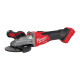 Купити Шліфмашина кутова - болгарка акумуляторна MILWAUKEE M18FSAGF125XB-0X, діаметр 125мм (антивібраційна бокова рукоятка, захисний кожух, безключова гайка FIXTEC, пилезахисний екран, картонне пакування, HDкейс). Офіційний магазин Мілвокі Україна, фірмова гарантія з доставкою по Украіні