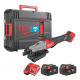 Купити Різак арматури акумуляторний безщітковий MILWAUKEE M18FRBCO32-502X (зарядний пристрій M12-18 FC, 2 акумулятори М18 В5 5Аг, антивібрайціна рукоять, диск, HDкейс). Офіційний магазин Мілвокі Україна, фірмова гарантія з доставкою по Украіні