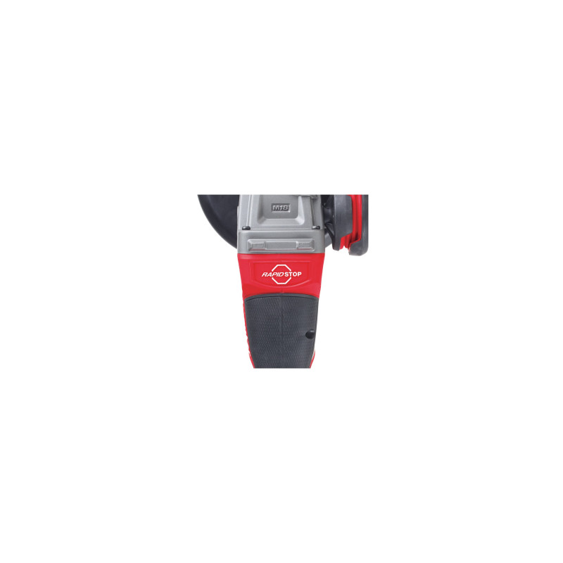 Купити Шліфмашина кутова акумуляторна безщіткова MILWAUKEE, M18 FSAGV125XB-0X, діаметр 125мм (каркас, антивібраційна бічна рукоятка, захисний кожух, ключ, фланцевая и прижимная гайки, пилезахисний екран, HDкейс). Офіційний магазин Мілвокі Україна, фірмова гарантія з доставкою по Украіні