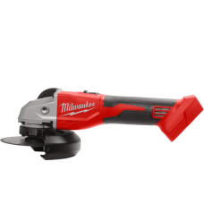 Купити Шліфмашина кутова акумуляторна безщіткова MILWAUKEE, M18 BLSAG125X-0, діаметр 125мм (каркас бічна рукоять, захисний кожух, ключ, фланцева і притискна гайки, картонне пакування). Офіційний магазин Мілвокі Україна, фірмова гарантія з доставкою по Украіні