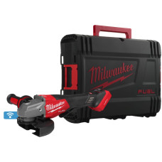 Купити Шліфмашина кутова акумуляторна безщіткова MILWAUKEE, M18 FHSAGO125VXPDB2-0X, діаметр 125мм (антивібраційна бічна рукоятка, захисний кожух, ключ, фланцевая и прижимная гайки, пилезахисний екран, HDкейс). Офіційний магазин Мілвокі Україна, фірмова гарантія з доставкою по Украіні
