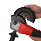 Купити Шліфмашина кутова акумуляторна безщіткова MILWAUKEE, M18 BLSAG125X-402X, діаметр 125мм (зарядний.пристрій М12-18 С, 2 акумулятори М18 В4 4Аг, бічна рукоять, захисний кожух, ключ, фланцева і притискна гайки, HDкейс). Офіційний магазин Мілвокі Україна, фірмова гарантія з доставкою по Украіні