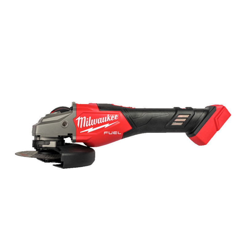 Купити Шліфмашина кутова - болгарка акумуляторна MILWAUKEE, M18 FHSAG150XB2-0X, діаметр 150мм (каркас, антивібраційна бічна рукоять, захисний кожух, затискна та опорна гайки, пилезахисний екран, HDкейс). Офіційний магазин Мілвокі Україна, фірмова гарантія з доставкою по Украіні
