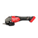 Купити Шліфмашина кутова - болгарка акумуляторна MILWAUKEE, M18 FHSAG150XB2-0X, діаметр 150мм (каркас, антивібраційна бічна рукоять, захисний кожух, затискна та опорна гайки, пилезахисний екран, HDкейс). Офіційний магазин Мілвокі Україна, фірмова гарантія з доставкою по Украіні