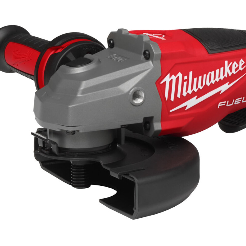 Купити Шліфмашина кутова - болгарка акумуляторна безщіткова MILWAUKEE, M18 FHSAG150XPDB2-0X, діаметр 150мм (каркас, антивібраційна бічна рукоять, захисний кожух, затискна та опорна гайки, пилезахисний екран, HDкейс). Офіційний магазин Мілвокі Україна, фірмова гарантія з доставкою по Украіні