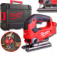 Купити Лобзик акумуляторний MILWAUKEE, M18 FJS-0X (каркас. полотно, адаптер, кожух, насадка, накладка підошви, HDкейс). Офіційний магазин Мілвокі Україна, фірмова гарантія з доставкою по Украіні
