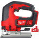 Купити Лобзик акумуляторний MILWAUKEE, M18 BJS-0 (каркас. полотно, адаптер, кожух, насадка, накладка підошви). Офіційний магазин Мілвокі Україна, фірмова гарантія з доставкою по Украіні