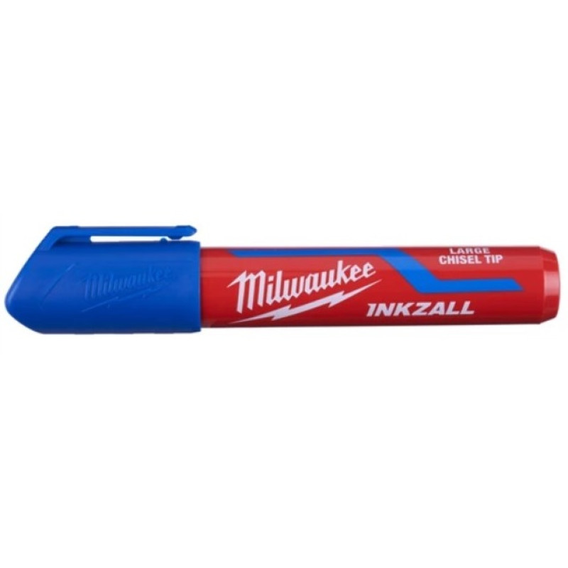 Купити Маркер для будмайданчика INKZALL MILWAUKEE, великий (L), синій (48223257). Офіційний магазин Мілвокі Україна, фірмова гарантія з доставкою по Украіні
