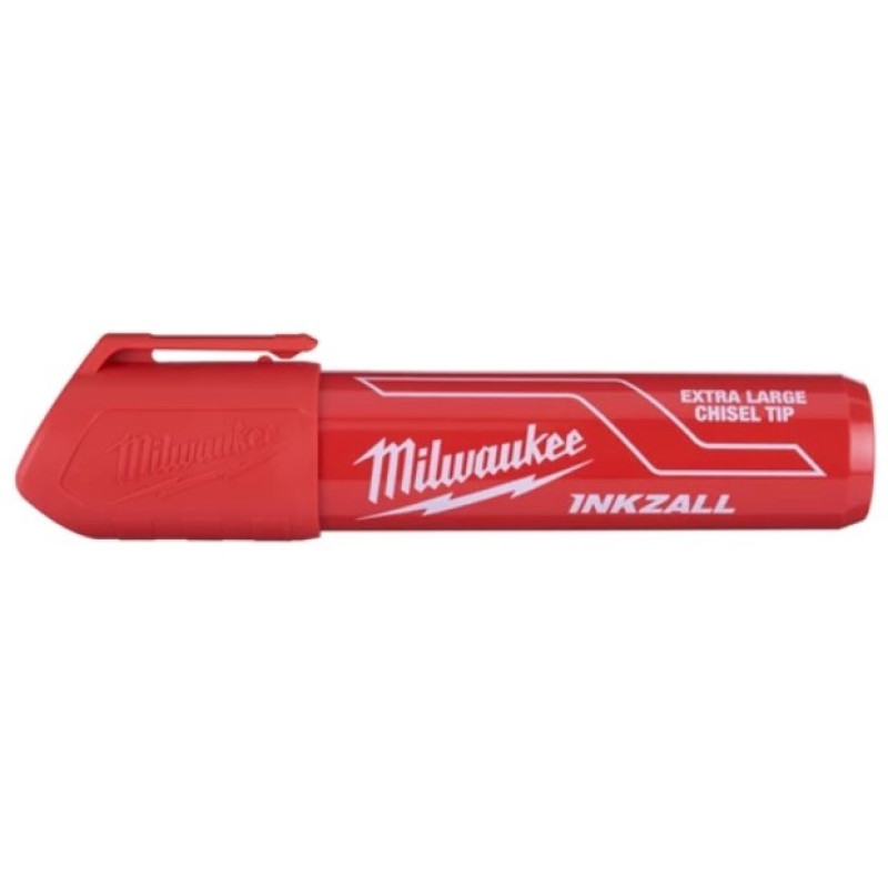 Купити Маркер для будмайданчика INKZALL MILWAUKEE, великий (XL), червоний (48223266). Офіційний магазин Мілвокі Україна, фірмова гарантія з доставкою по Украіні