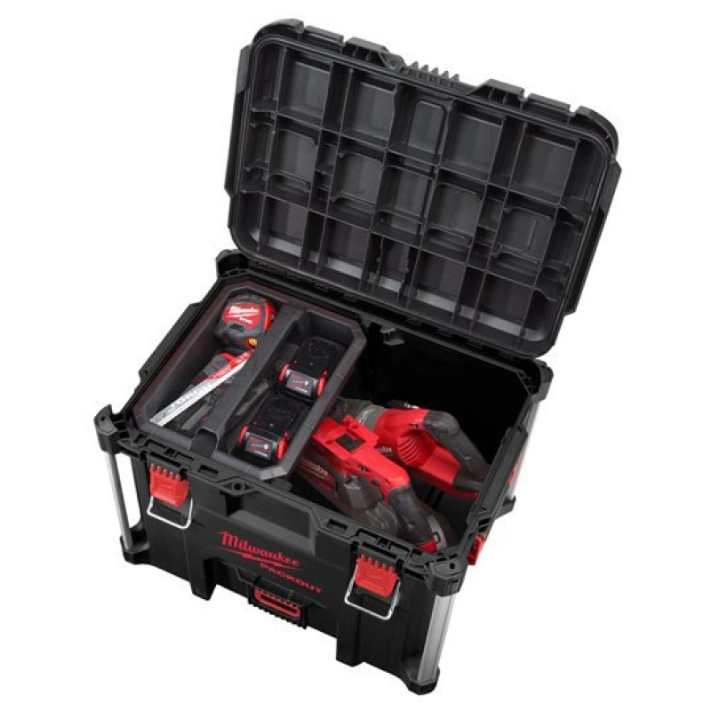 Купити Кейс для інструменту PACKOUT MILWAUKEE XL (560x410x422мм) (заміна на 4932501784). Офіційний магазин Мілвокі Україна, фірмова гарантія з доставкою по Украіні