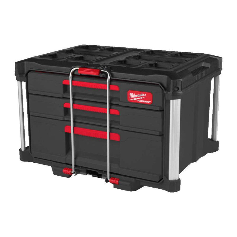 Купити Ящик для инструментів Milwaukee Packout з 2+1 ящиками. Офіційний магазин Мілвокі Україна, фірмова гарантія з доставкою по Украіні