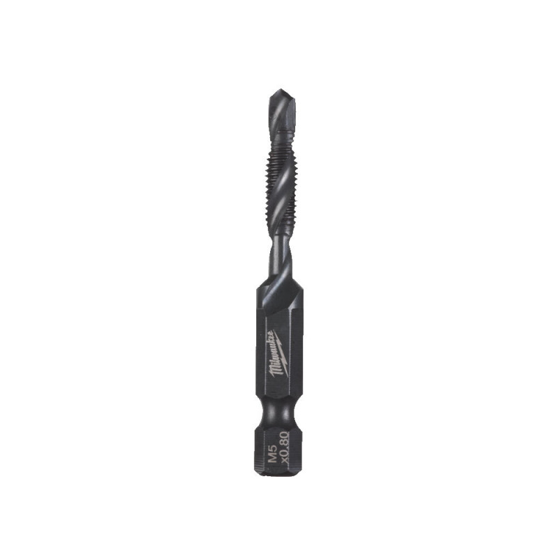 Купити Свердло-метчик 1/4 Hex комбіноване 3-в-1 HSS-G MILWAUKEE, M5x57мм. Офіційний магазин Мілвокі Україна, фірмова гарантія з доставкою по Украіні