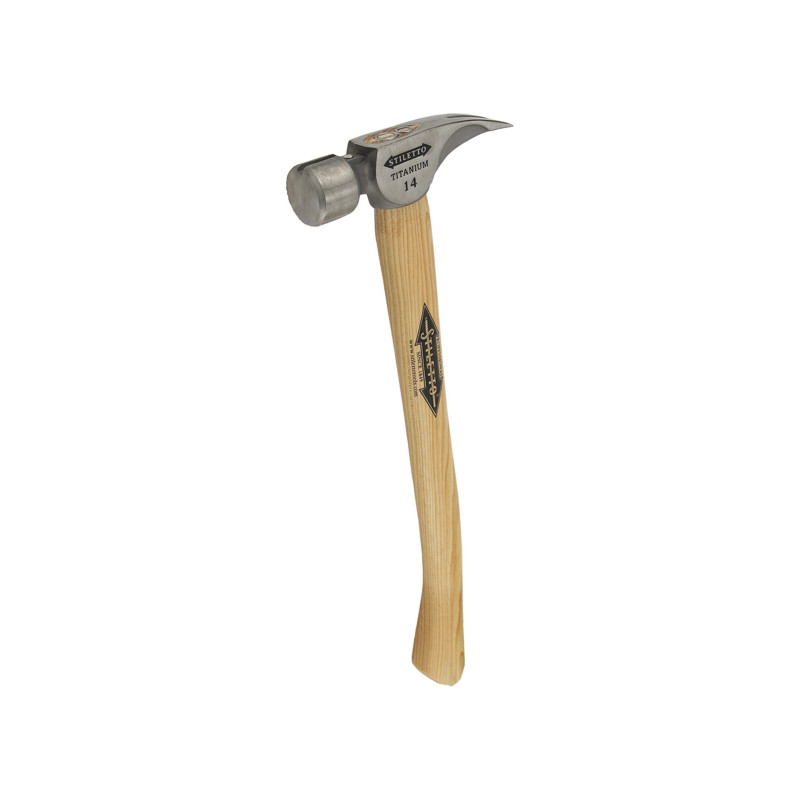 Купити Молоток титановий з рукояткою гіккорі MILWAUKEE, Ti14SC-H18. Офіційний магазин Мілвокі Україна, фірмова гарантія з доставкою по Украіні