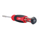 Купити Викрутка зі змінними вставками 14-в-1 (PH/PZ/SL/TX/HEX) MILWAUKEE (PH1 / PH2 / PZ1 / PZ2 / T10 / T15 / T20 / T25 / Hex 3 / Hex 4 / Hex 5 / SL 0.8x5.5 / SL 1.2x6.5мм). Офіційний магазин Мілвокі Україна, фірмова гарантія з доставкою по Украіні