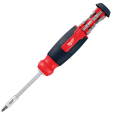 Купити Викрутка зі змінними вставками 14-в-1 (PH/PZ/SL/TX/HEX) MILWAUKEE (PH1 / PH2 / PZ1 / PZ2 / T10 / T15 / T20 / T25 / Hex 3 / Hex 4 / Hex 5 / SL 0.8x5.5 / SL 1.2x6.5мм). Офіційний магазин Мілвокі Україна, фірмова гарантія з доставкою по Украіні