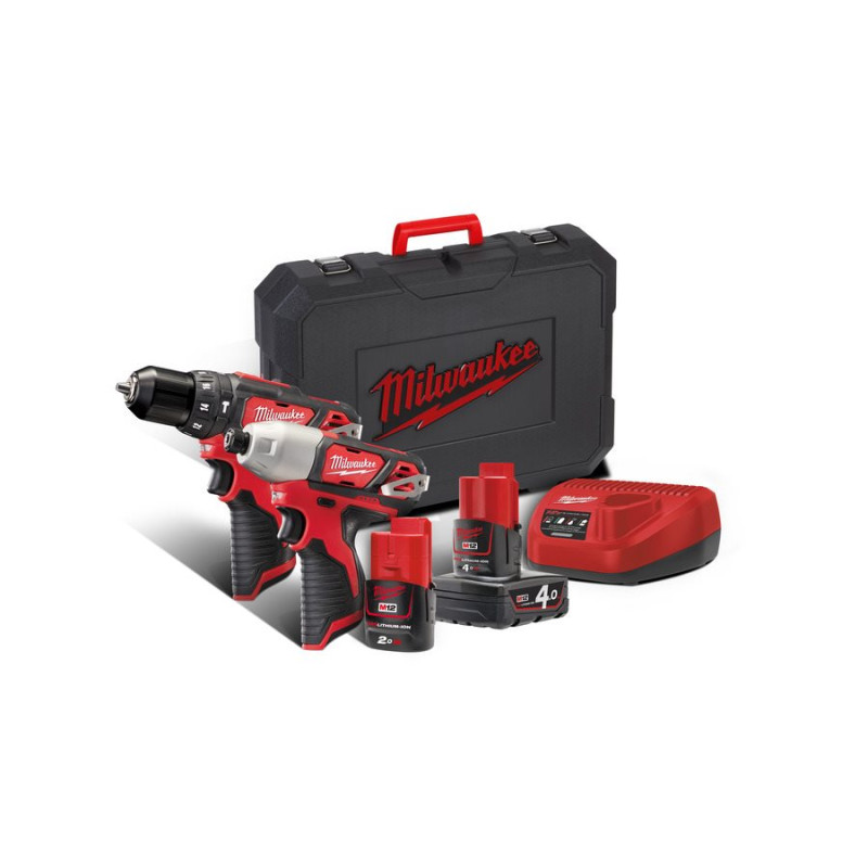 Купити Набір інструментів M12 BPP2B-421C MILWAUKEE 4933443497. Офіційний магазин Мілвокі Україна, фірмова гарантія з доставкою по Украіні