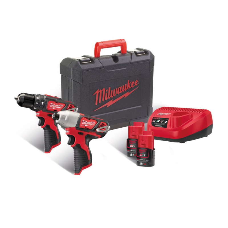 Купити Набір інструментів M12 BPP2B-421C MILWAUKEE 4933443497. Офіційний магазин Мілвокі Україна, фірмова гарантія з доставкою по Украіні