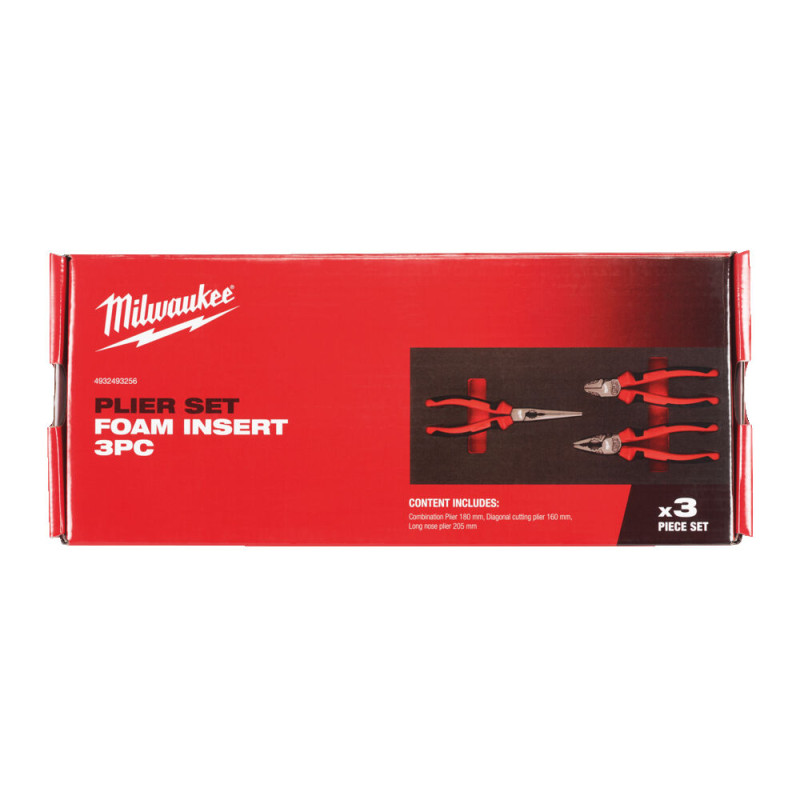 Купити Ложемент з плоскогубцями та бокорізами MILWAUKEE, (3шт) (45х175,8х417мм) для візків. Офіційний магазин Мілвокі Україна, фірмова гарантія з доставкою по Украіні