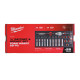 Купити Ложемент с головками хромованими та тріскачкой 1/2'' MILWAUKEE. (28шт) (45х178,5х417мм) для візків. Офіційний магазин Мілвокі Україна, фірмова гарантія з доставкою по Украіні