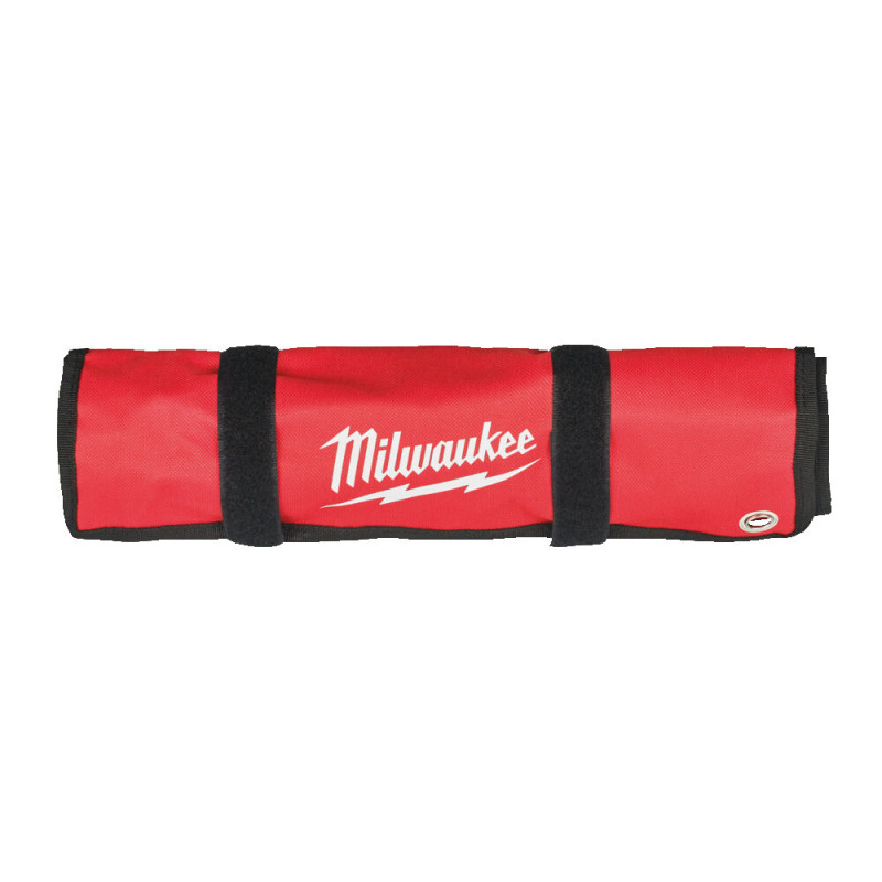 Купити Набір ключів накидних метричних хромованих MILWAUKEE, (6x7/8x9/10x11/12x13/14x15/16x17/18x19мм) (7шт) трикотажний чохол. Офіційний магазин Мілвокі Україна, фірмова гарантія з доставкою по Украіні