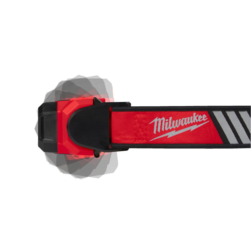 Купити Ліхтар світлодіодний акумуляторний налобний MILWAUKEE, L4 HL-VIS-301. Офіційний магазин Мілвокі Україна, фірмова гарантія з доставкою по Украіні