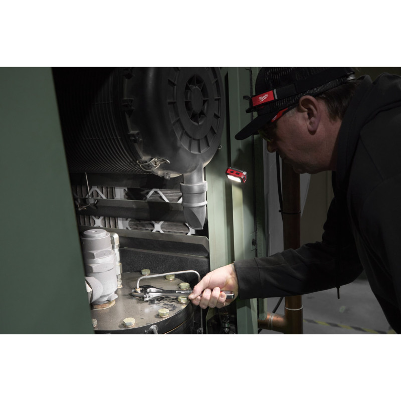 Купити Акумуляторний ліхтар налобний IR HL450 (Micro-USB) Milwaukee 450 люменів. Офіційний магазин Мілвокі Україна, фірмова гарантія з доставкою по Украіні