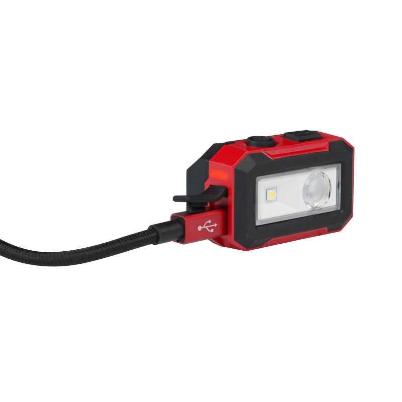 Купити Акумуляторний ліхтар налобний IR HL450 (Micro-USB) Milwaukee 450 люменів. Офіційний магазин Мілвокі Україна, фірмова гарантія з доставкою по Украіні