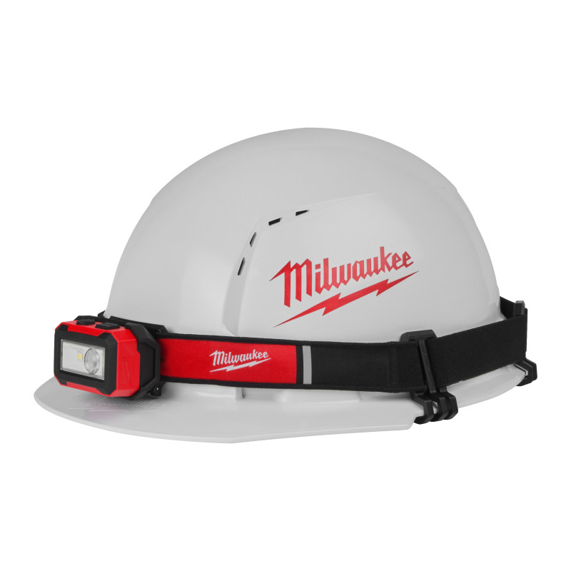 Купити Акумуляторний ліхтар налобний IR HL450 (Micro-USB) Milwaukee 450 люменів. Офіційний магазин Мілвокі Україна, фірмова гарантія з доставкою по Украіні