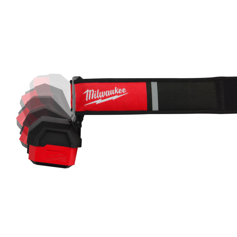 Купити Акумуляторний ліхтар налобний IR HL450 (Micro-USB) Milwaukee 450 люменів. Офіційний магазин Мілвокі Україна, фірмова гарантія з доставкою по Украіні