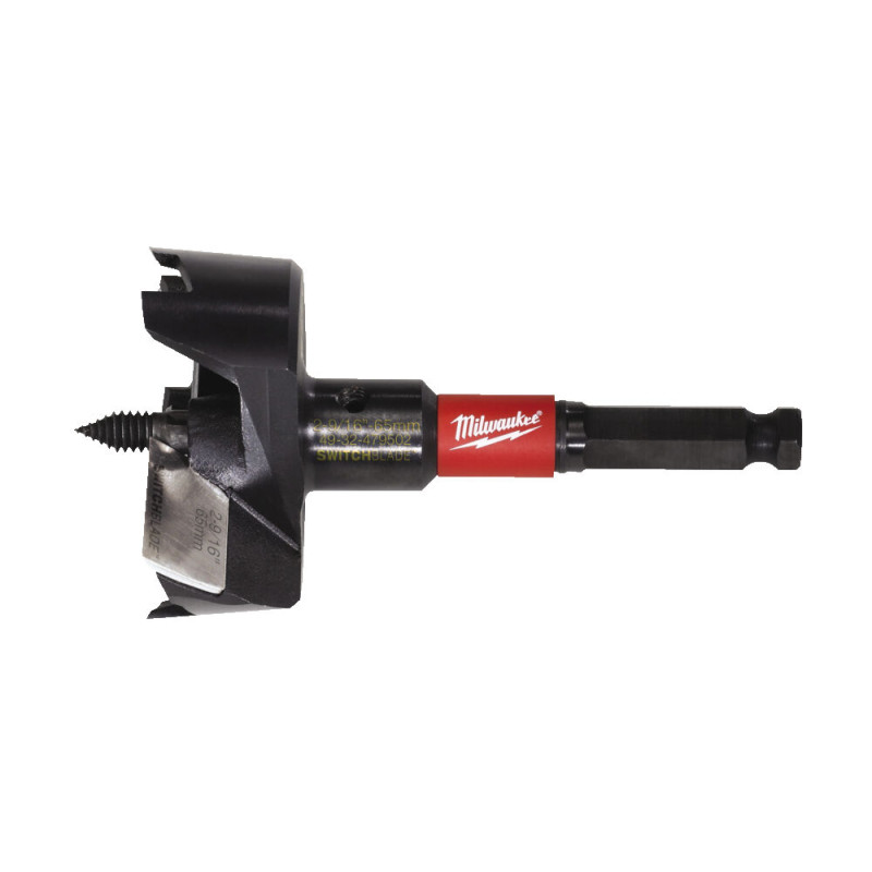 Купити Насадка самоврізна SWITCHBLADE 7/16'' MILWAUKEE, діаметр 65мм. Офіційний магазин Мілвокі Україна, фірмова гарантія з доставкою по Украіні