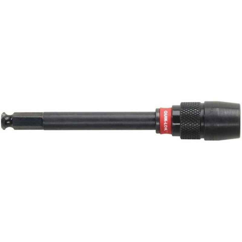 Купити Подовжувач для насадок SFD 7/16'' Hex MILWAUKEE, 140мм Quik Lok. Офіційний магазин Мілвокі Україна, фірмова гарантія з доставкою по Украіні
