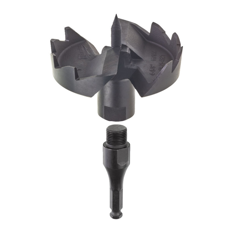 Купити Хвостовик для насадок SFD 7/16'' Hex MILWAUKEE (для коронок 76,92,116мм). Офіційний магазин Мілвокі Україна, фірмова гарантія з доставкою по Украіні