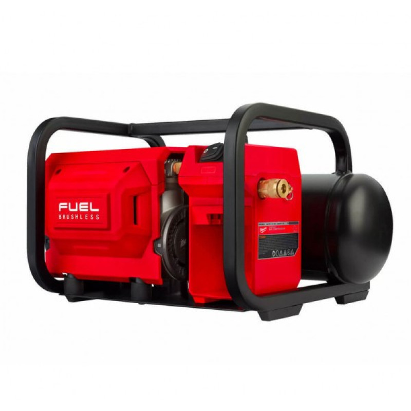 Купити Компрессор акумуляторний MILWAUKEE, M18 FAC-0 (ресивер 9,5л, 9,3 БАР). Офіційний магазин Мілвокі Україна, фірмова гарантія з доставкою по Украіні