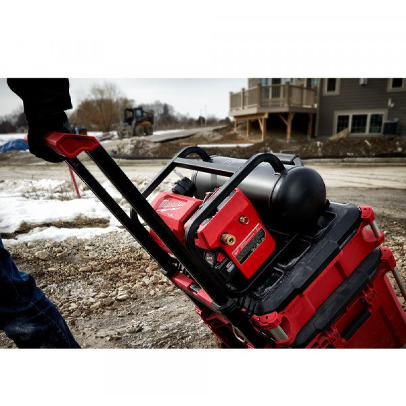 Купити Компрессор акумуляторний MILWAUKEE, M18 FAC-0 (ресивер 9,5л, 9,3 БАР). Офіційний магазин Мілвокі Україна, фірмова гарантія з доставкою по Украіні