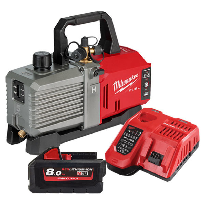 Купити Насос вакуумний M18 FVP5-0 MILWAUKEE 4933492853. Офіційний магазин Мілвокі Україна, фірмова гарантія з доставкою по Украіні