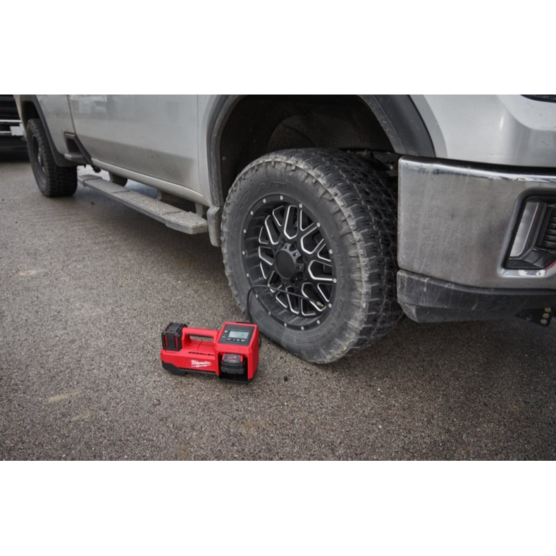 Купити Компрессор повітряний акумуляторний MILWAUKEE, M18 BI-0 (каркас). Офіційний магазин Мілвокі Україна, фірмова гарантія з доставкою по Украіні