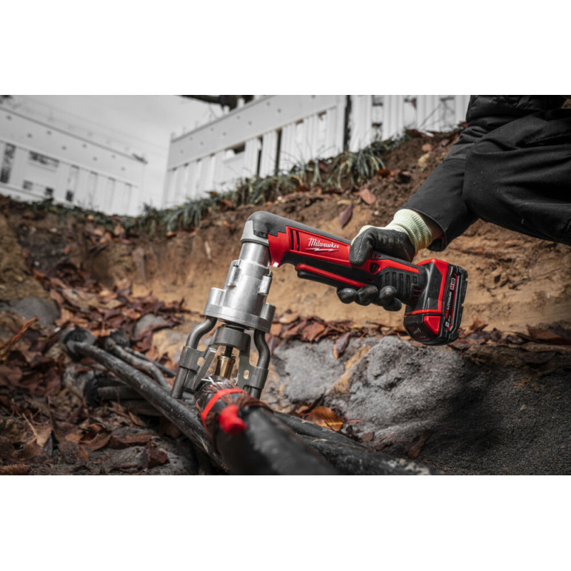 Купити Інструмент для кабельних конекторів акумуляторний MILWAUKEE, M18 BSBT-0X (HDкейс). Офіційний магазин Мілвокі Україна, фірмова гарантія з доставкою по Украіні