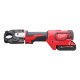Купити Обтискач гідравлійчний акумуляторний для кабелів MILWAUKEE, M18 HCCT-201C, 53кН (зарядний.пристрій M12-18 FC, 1 акумумулятор М18 B2 2Аг, кейс). Офіційний магазин Мілвокі Україна, фірмова гарантія з доставкою по Украіні