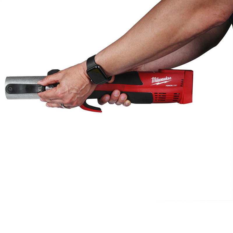 Купити Обтискач гідравлічний акумуляторний для труб MILWAUKEE, M18 BLHPTXL-0C XL (каркас, кейс). Офіційний магазин Мілвокі Україна, фірмова гарантія з доставкою по Украіні