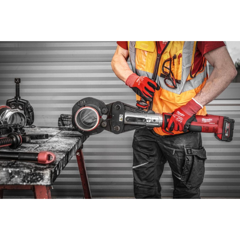 Купити Обтискач гідравлічний акумуляторний для труб MILWAUKEE, M18 BLHPTXL-0C XL (каркас, кейс). Офіційний магазин Мілвокі Україна, фірмова гарантія з доставкою по Украіні