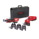 Купити Обтискач гідравлічний акумуляторний для труб MILWAUKEE, M12 HPT-202C V-SET (зарядний пристрій С12 С, 2 акумулятори М12 В2 2Аг, аксесуари, кейс). Офіційний магазин Мілвокі Україна, фірмова гарантія з доставкою по Украіні
