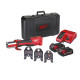 Купити Обтискач гідравлічний акумуляторний для труб MILWAUKEE, M18 BLHPT-202C M-SET (зарядний пристрій М12-18 С, 2 акумулятори М18 В2 2Аг, M-кліщі, кейс). Офіційний магазин Мілвокі Україна, фірмова гарантія з доставкою по Украіні