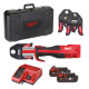 Купити Обтискач гідравлічний акумуляторний для труб MILWAUKEE, M18 BLHPT-202C U-SET (зарядний пристрій М12-18 С, 2 акумулятори М18 В2 2Аг, U-кліщі, кейс). Офіційний магазин Мілвокі Україна, фірмова гарантія з доставкою по Украіні