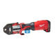 Купити Обтискач гідравлічний акумуляторний для труб MILWAUKEE, M18 ONEBLHPT-302C U-SET (зарядний пристрій М12-18 FC, 2 акумулятори М18 НВ3 3Аг, U-кліщі,кейс). Офіційний магазин Мілвокі Україна, фірмова гарантія з доставкою по Украіні