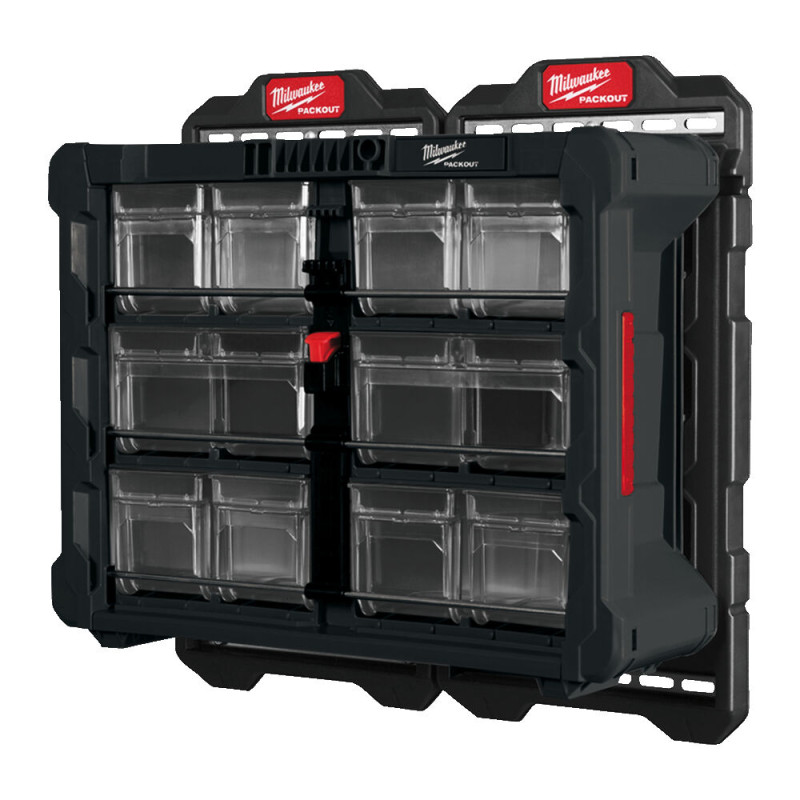 Купити Органайзер вертикальний PACKOUT MILWAUKEE TIP BIN (500x386х170мм). Офіційний магазин Мілвокі Україна, фірмова гарантія з доставкою по Украіні