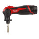 Купити Паяльник акумуляторний MILWAUKEE, M12 SI-201C (зарядний пристрій С12 С, 1 акумулятор М12 В2 2Аг, жало, кейс). Офіційний магазин Мілвокі Україна, фірмова гарантія з доставкою по Украіні