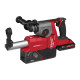 Купити Перфоратор акумуляторний SDS-PLUS MILWAUKEE, M18 FHACDDE-0C, 1,7Дж (каркас, з пилососом). Офіційний магазин Мілвокі Україна, фірмова гарантія з доставкою по Украіні