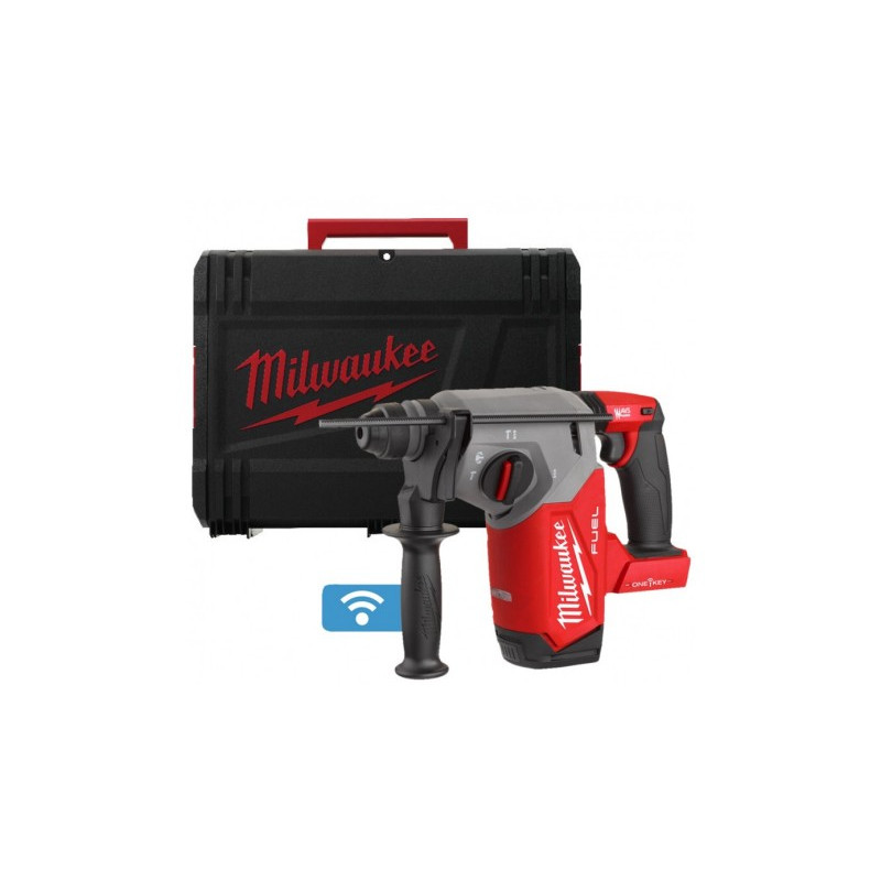 Купити Перфоратор акумуляторний SDS-PLUS MILWAUKEE, M18 ONEFH-0X, 2,5Дж (каркас, HDкейс). Офіційний магазин Мілвокі Україна, фірмова гарантія з доставкою по Украіні